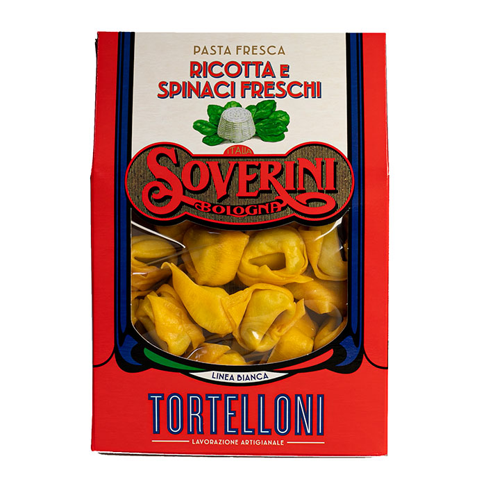 Tortelloni ricotta spinaci Soverini