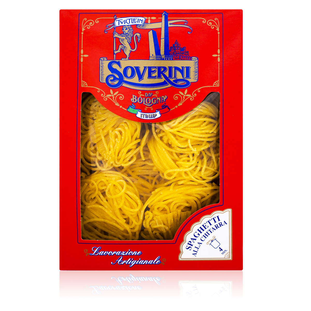 Spaghetti all Chitarra all'uovo - Tortellini Soverini - Pasta Fresca